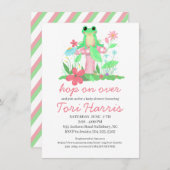 Baby Shower Invitation Girl Einladung (Vorne/Hinten)