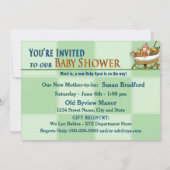 BABY SHOWER INVITATION - KARTOFFELFAMILIENSAMMLUNG EINLADUNG (Rückseite)