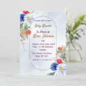 Baby Shower Invitations Einladung (Stehend Vorderseite)