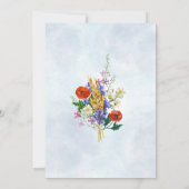 Baby Shower Invitations  Einladung (Rückseite)