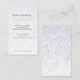 Baby Shower Invite | Teddy Bear & Elephant Card Begleitkarte