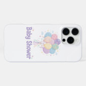 Baby Shower iPhone 16 Pro Max Hülle (Rückseite (Horizontal))