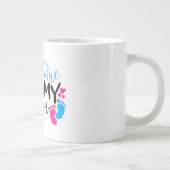 Baby Shower Jumbo Geschenkidee Tasse (Rechts)