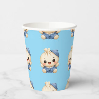 Baby Shower Junge Bao Pappbecher