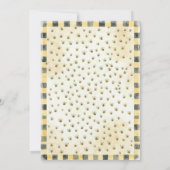 Baby Shower Junge Bee Bug Boy Einladung (Rückseite)