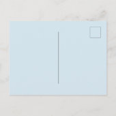 Baby Shower Junge blühende Blumengrün Mutter zu se Postkarte (Rückseite)