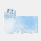 Baby Shower Junge hellblauen Ballons vielen Dank Geschenkschachtel (Ungefaltet)