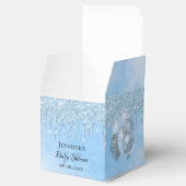 Baby Shower Junge hellblauen Ballons vielen Dank Geschenkschachtel (Geöffnet)