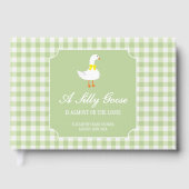 Baby Shower Kleine Gans Gästebuch (Vorderseite)