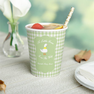 Baby Shower Kleine Gans Pappbecher