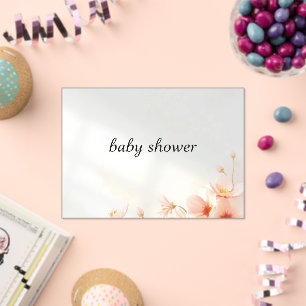 Baby Shower – Kleine Wunderfeier Acryleinladungen