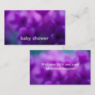 Baby Shower – Kleine Wunderfeier Begleitkarte