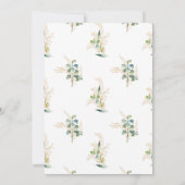 Baby Shower Koala Invitation Einladung (Rückseite)