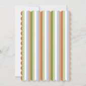 Baby Shower Llama Theme Einladung (Rückseite)