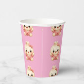 Baby Shower Mädchen Bao Pappbecher (Rechts)