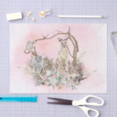 Baby Shower Mama Australian Animals pink Seidenpapier (Handwerk)