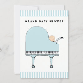 Baby Shower Music Theme Einladung