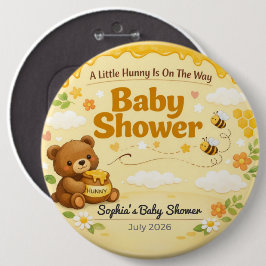 Baby Shower Nadel | Kleine Süße | Teddybär Button