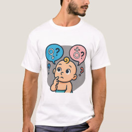 Baby-Shower-Namen-Umfragekarte T-Shirt