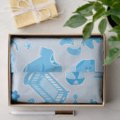 Baby Shower Neugeborener Junge Giftpackung Seidenpapier (Geschenk)