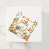 Baby Shower Niedlich Baby Animals Geschenkanhänger (Beispiel)