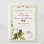 Baby Shower oder 1. Geburtstag Einladung (Vorderseite)