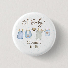 Baby Shower Oh Baby! Knopf Button