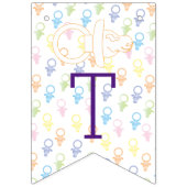 Baby Shower Paci Bunny, Frack Banner (Zweite Fahne)