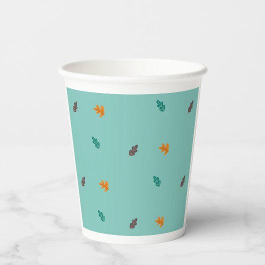 Baby Shower, Paper cup, Animales del Bosque Pappbecher (Rückseite)