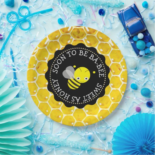 Baby Shower Paper Teller mit Honey Bee Theme (Party)