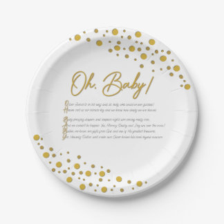 Baby Shower Pappteller