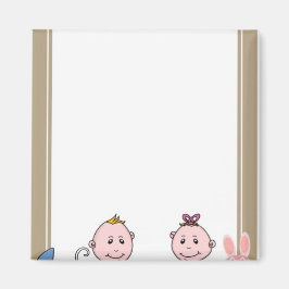 BABY SHOWER PARTNER MAMA VATER MAGNET