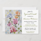 BABY SHOWER PARTY EVITE EINLADUNG (Vorderseite)