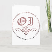 Baby Shower Passport Einladung (Rückseite)