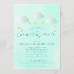 Baby Shower Per Post Geschlechtsneutral Über Dista Einladung