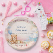 Baby Shower Plates | Bloom Dream Theme Pappteller (Party)
