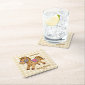 Baby Shower Pony Coaster Untersetzer (Vor Ort)