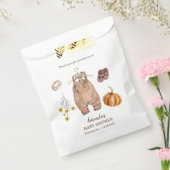 Baby Shower Pumpkin Minimalistisch Baby Geschenktütchen (Versiegelt)