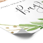 Baby Shower rät, was im Bag Game ist Poster (Ecke)