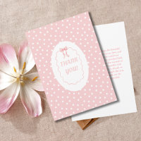 Baby Shower Rosa Punkte Baby Mädchen Coquette
