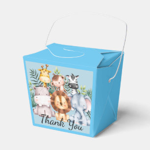 Baby Shower Safari Gevor Box Geschenkschachtel