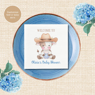 Baby Shower Servietten Cowboy-Thema Baby Shower
