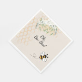 Baby-Shower-Servietten Serviette (Ecke)