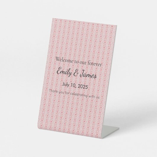 Baby Shower Sign Strategy That Wows Guests Sockelschild (Vorderseite)