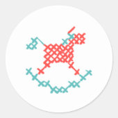 Baby Shower Stickers (Vorderseite)