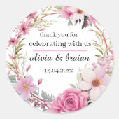 Baby Shower Stickers – Custom Labels & Decorations (Vorderseite)