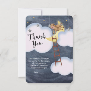 Baby-Shower-Storybook-Kinderreim-Dankeskarten Dankeskarte