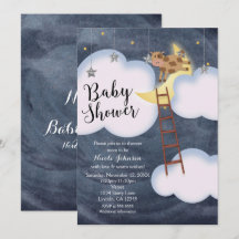 Baby Shower Storybook Kinderzimmer Rhyme Einladung