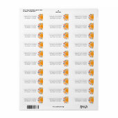 Baby Shower Sun Return Address (Vorne)