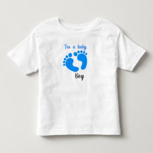 Baby Shower T - Shirt Design für Jungen